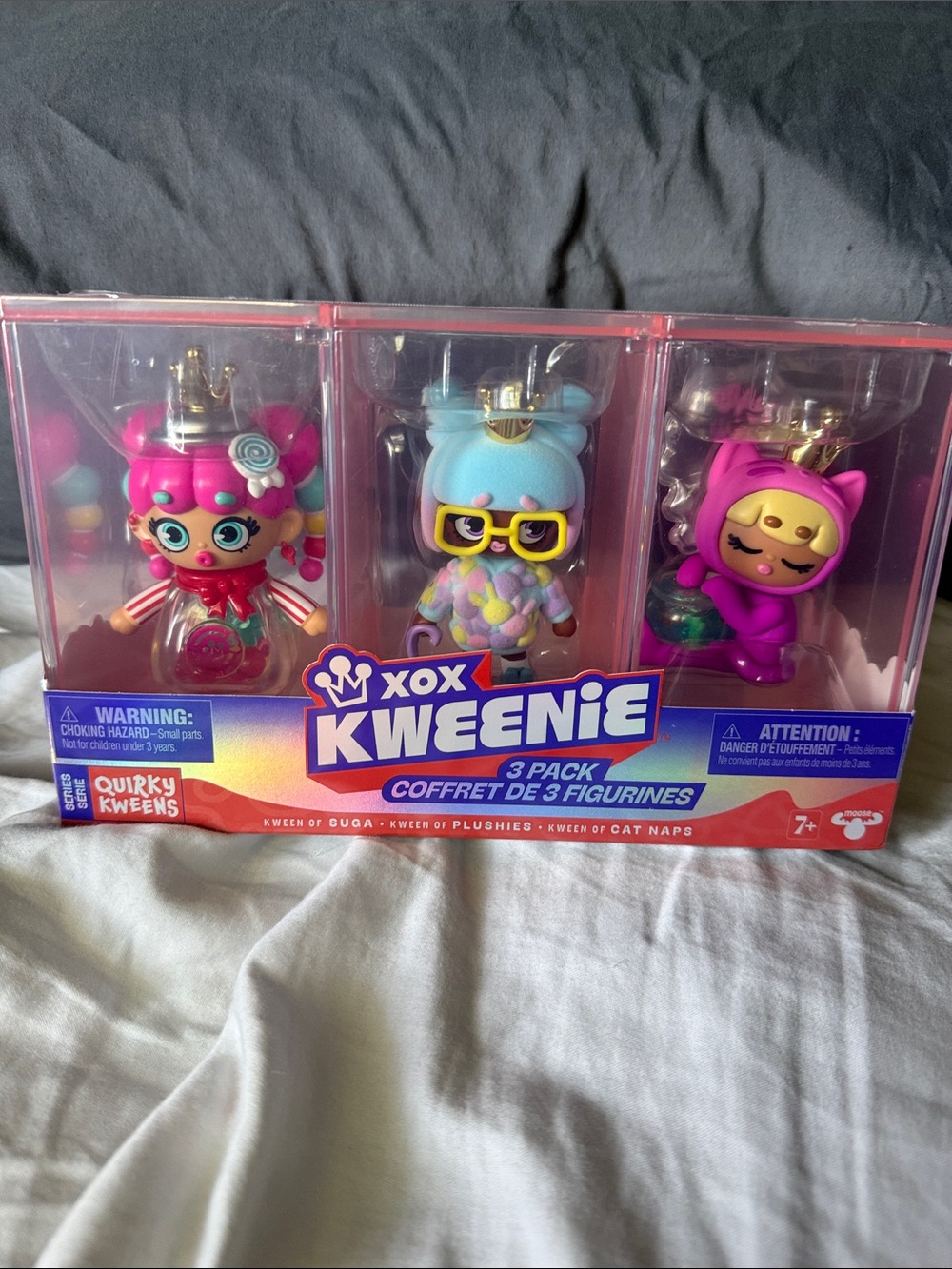 XOX Kweenie Quirky Kweens 3 Pack Figures New in Box